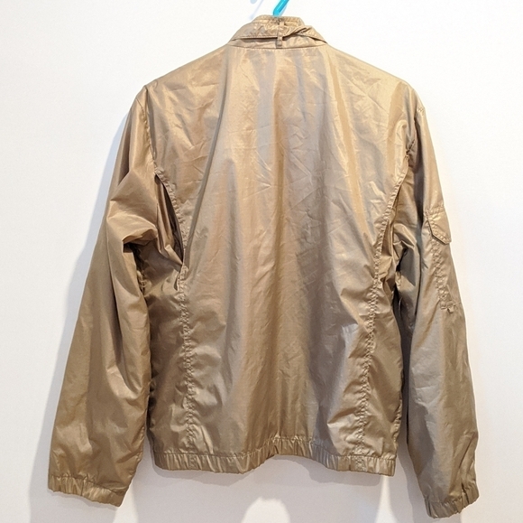 VINTAGE tan nylon men's jacket - Picture 4 of 8